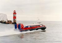 AP1-88 hovercraft on the Solent